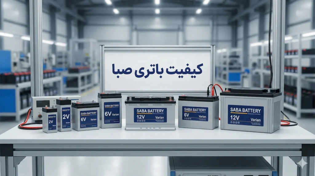 کیفیت باتری صبا